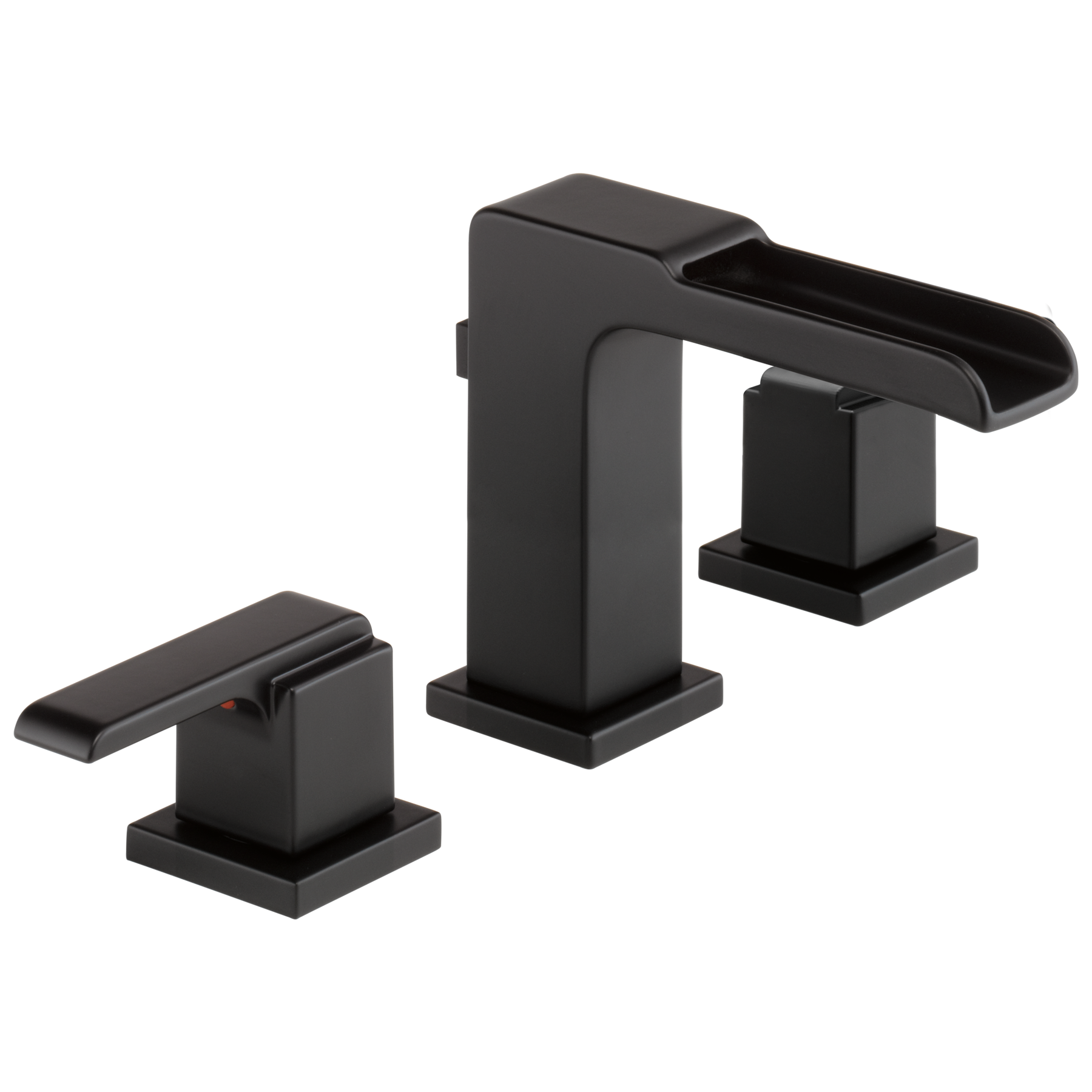 Two Handle Widespread Channel Bathroom Faucet