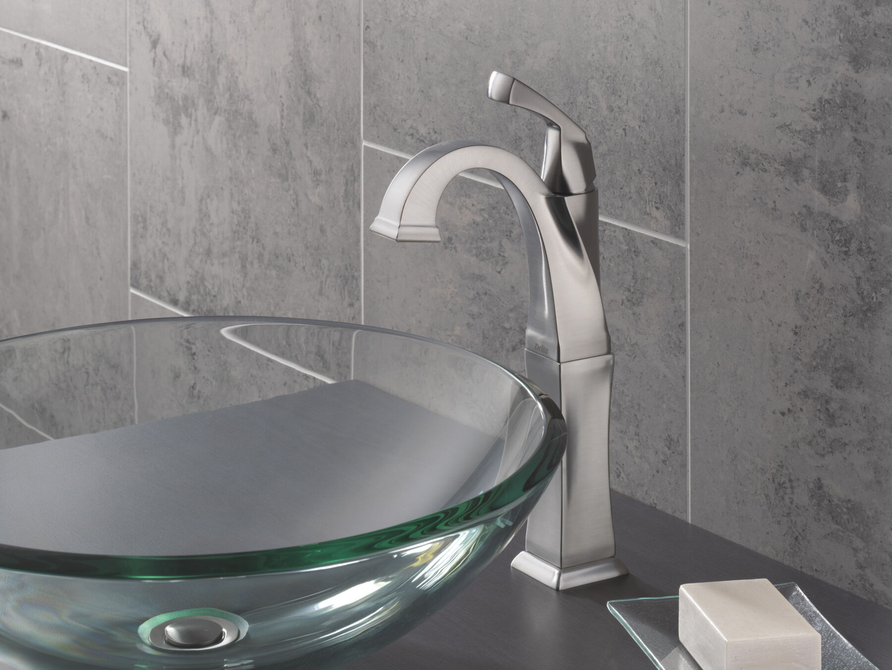 Single Handle Vessel Bathroom Faucet