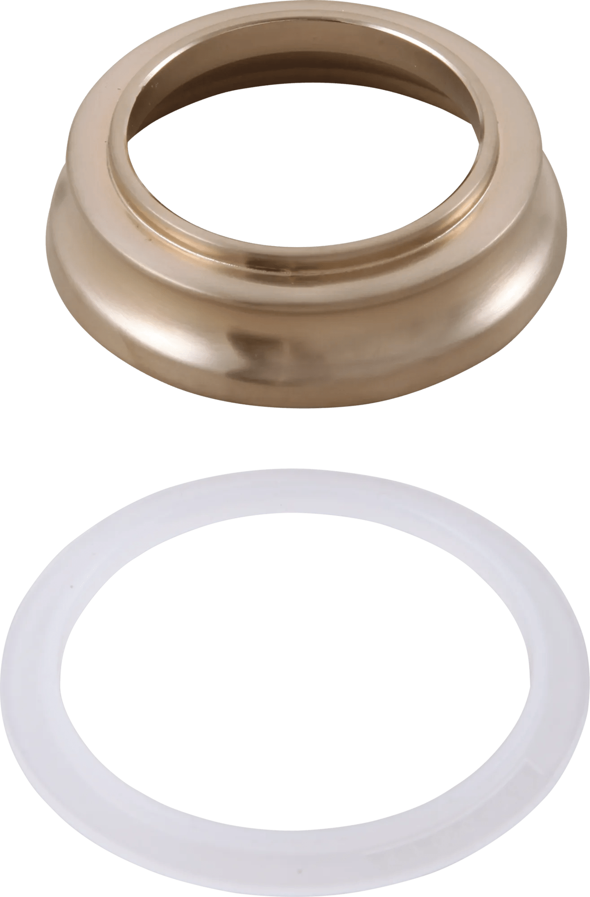 Escutcheon w/ Gasket - 1 Hole Bathroom