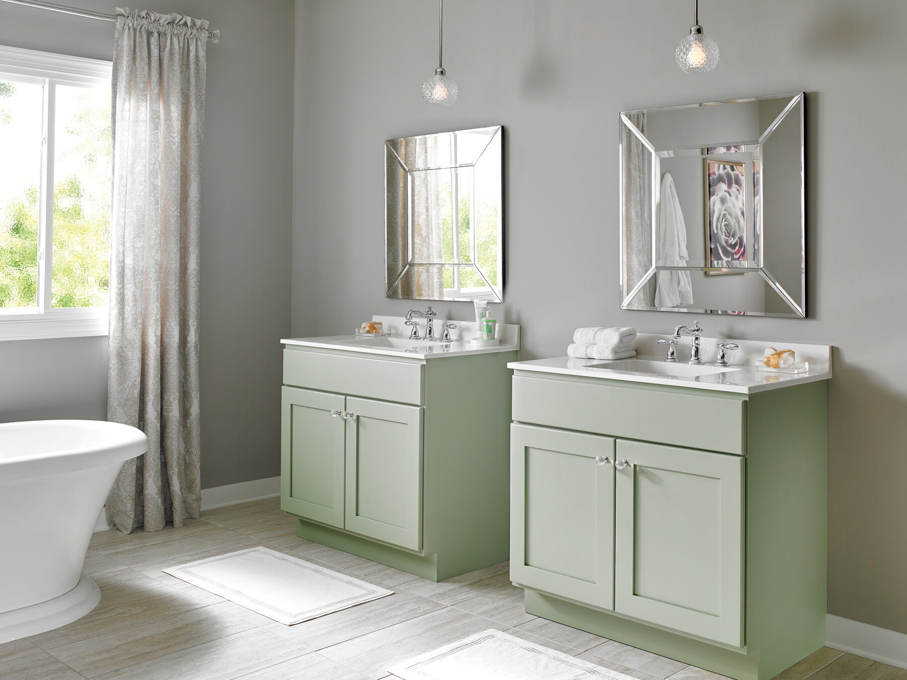 Two Handle Widespread Bathroom Faucet