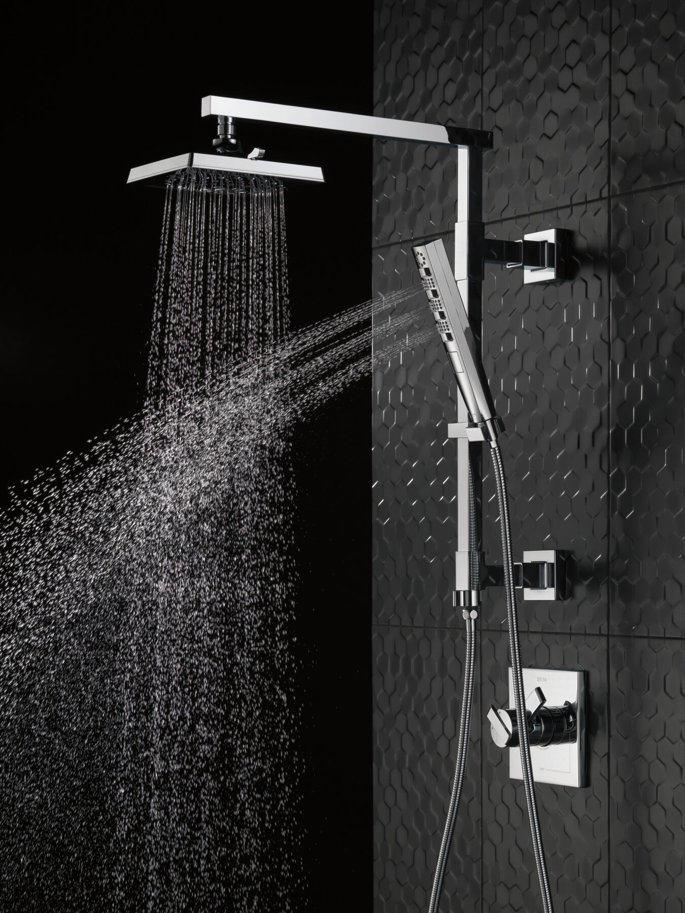 H2Okinetic&reg; 3-Setting Raincan Shower Head