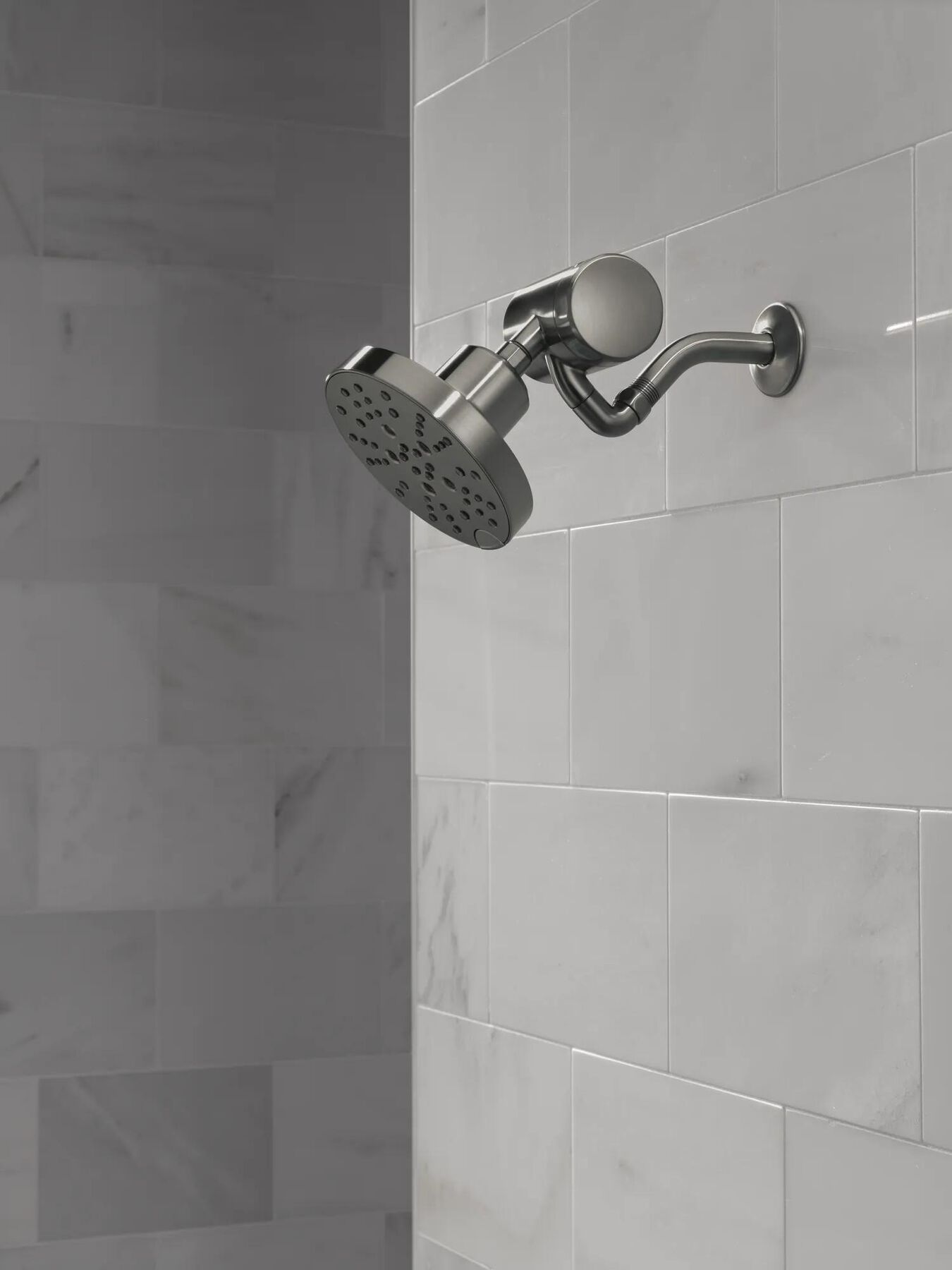H<sub>2</sub>Okinetic&reg; 5-Setting Contemporary Raincan Shower Head