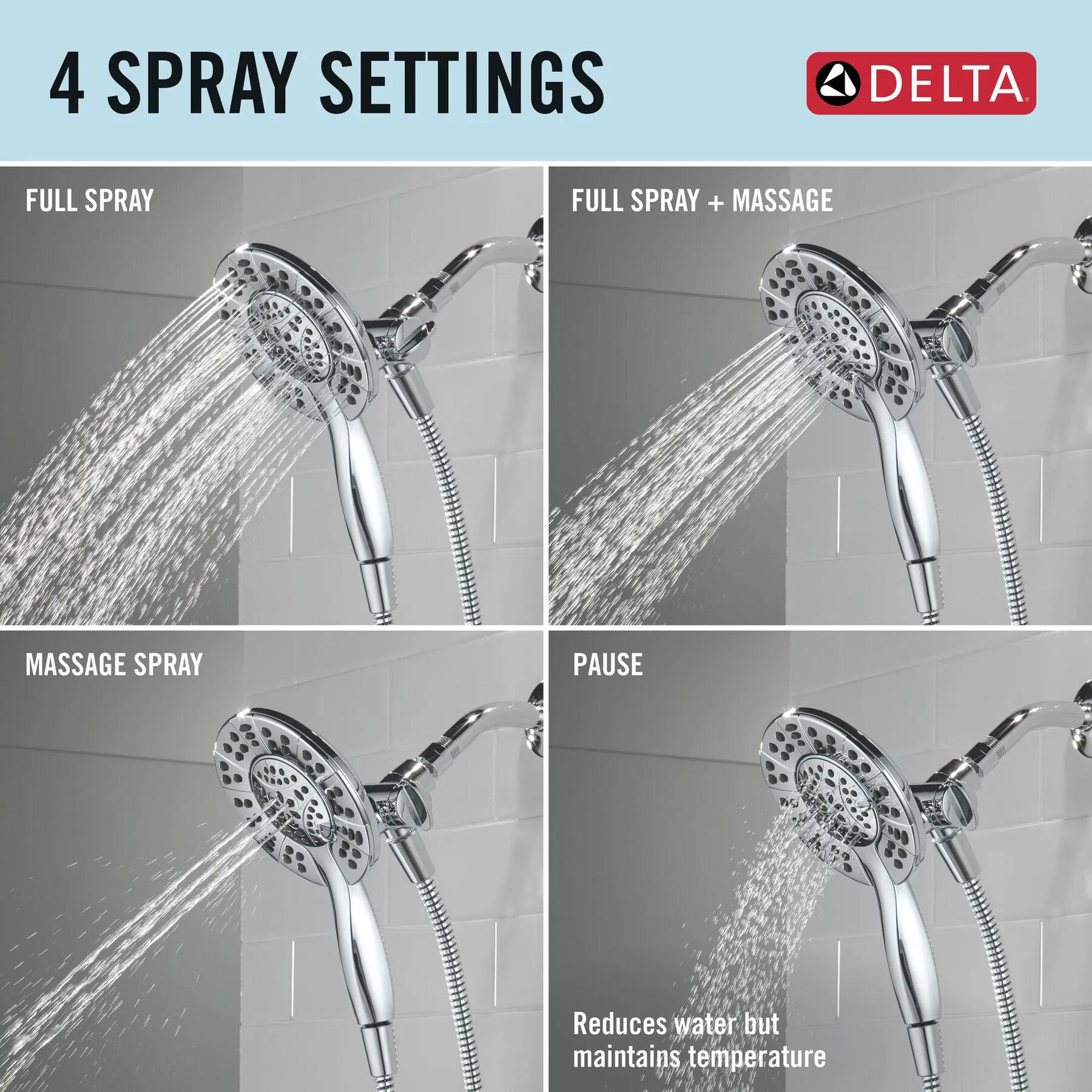 Monitor&reg; 14 Series Tub and Shower Trim Only with In2ition&reg; Hand Shower