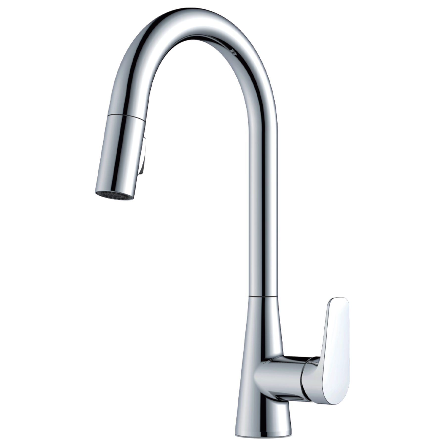 Single Handle Pull-Down Kitchen Faucet