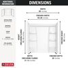 ProCrylic 60 in. x 30 in. Bathtub Surround