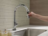 Single Handle Pull-Down Kitchen Faucet with Voice and Touch2O Technology
