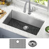 32&rdquo; Undermount Stainless Steel Single Bowl Kitchen Sink&nbsp;with Accessories