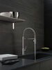 Single Handle Pull-Down Kitchen Faucet With Spring Spout