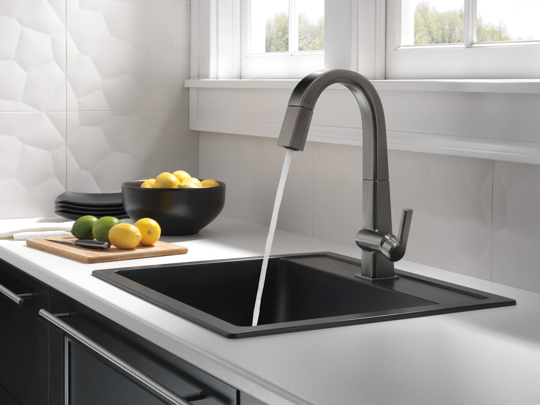 Single Handle Pull Down Bar/Prep Faucet