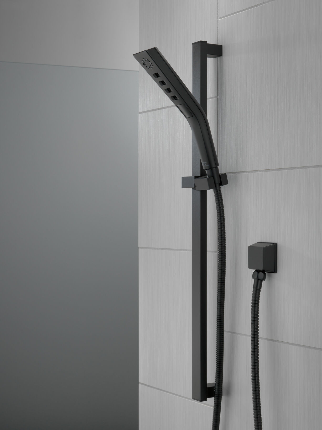H2Okinetic&reg; 3-Setting Slide Bar Hand Shower