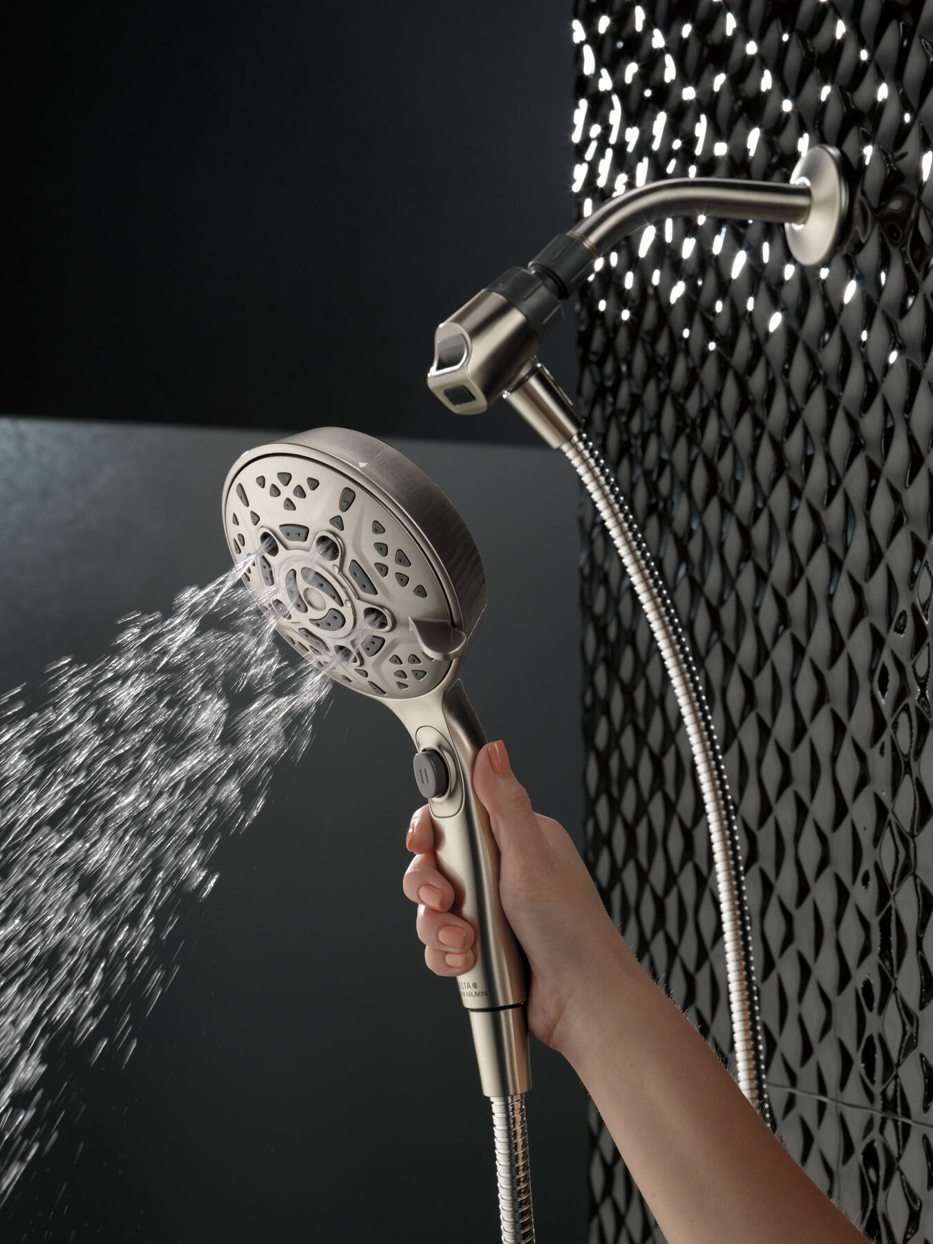7-Setting Hand Shower with SureDock