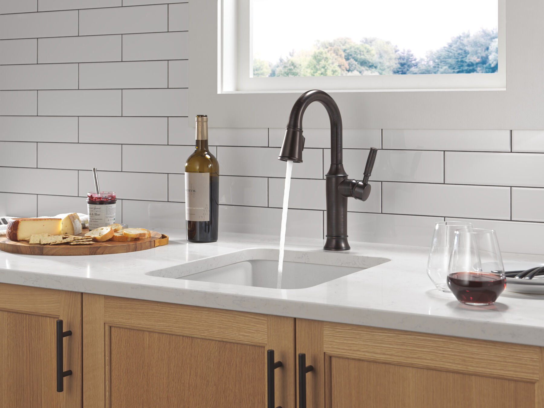 Single Handle Pull-Down Bar / Prep Faucet