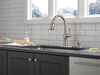 Single Handle Pull-Down Kitchen Faucet with Soap Dispenser and ShieldSpray&reg; Technology
