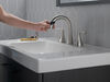 Two Handle Widespread Pull-Down Bathroom Faucet