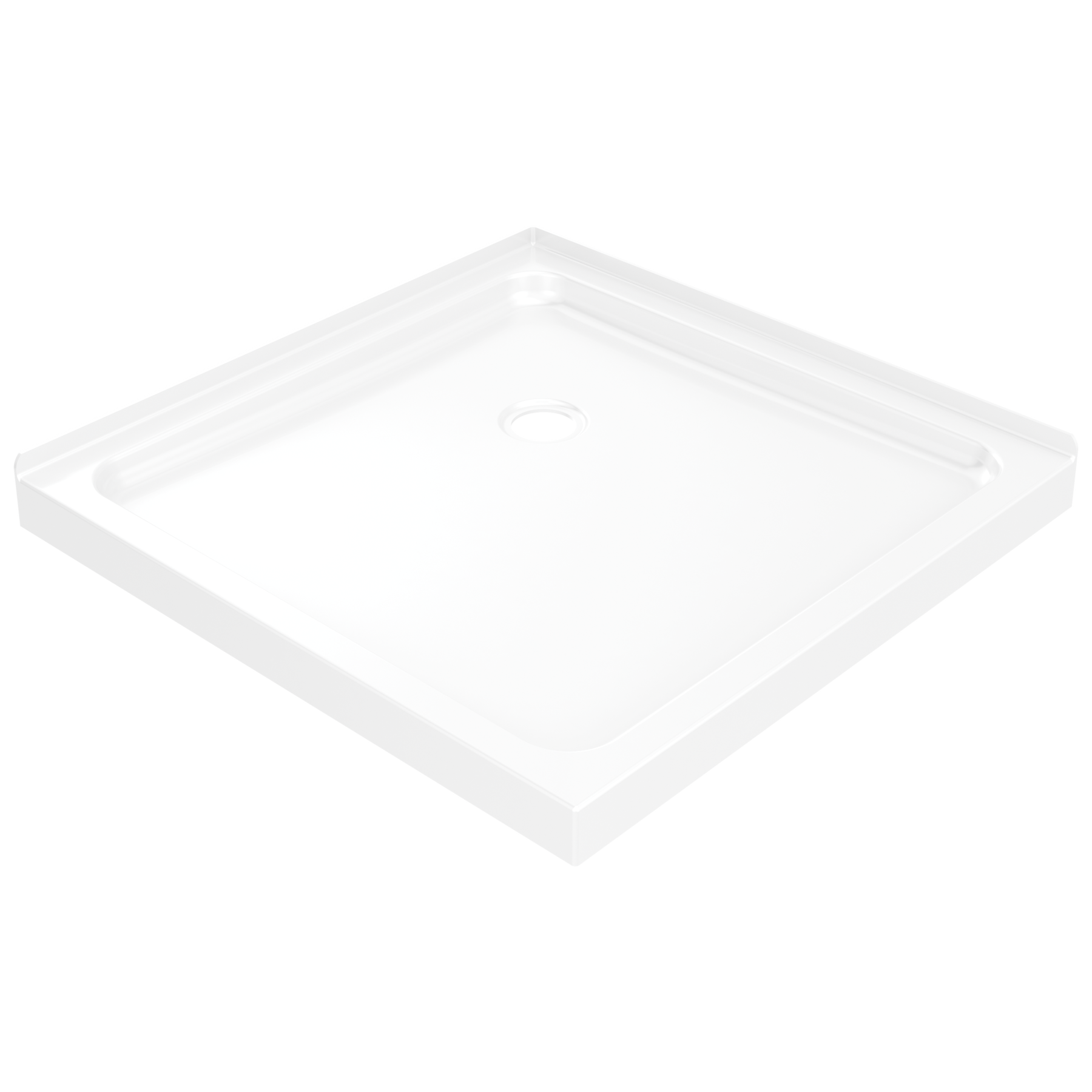 36&rdquo;x36&rdquo; Corner Shower Base