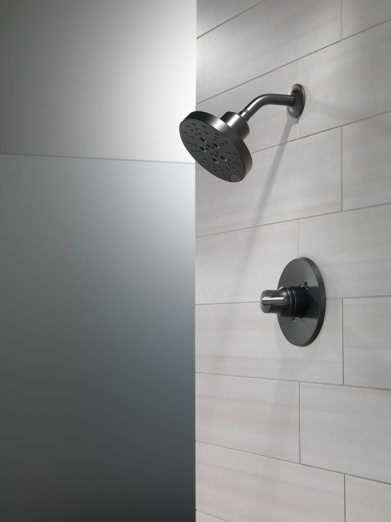 H2Okinetic&reg; 5-Setting Contemporary Raincan Shower Head