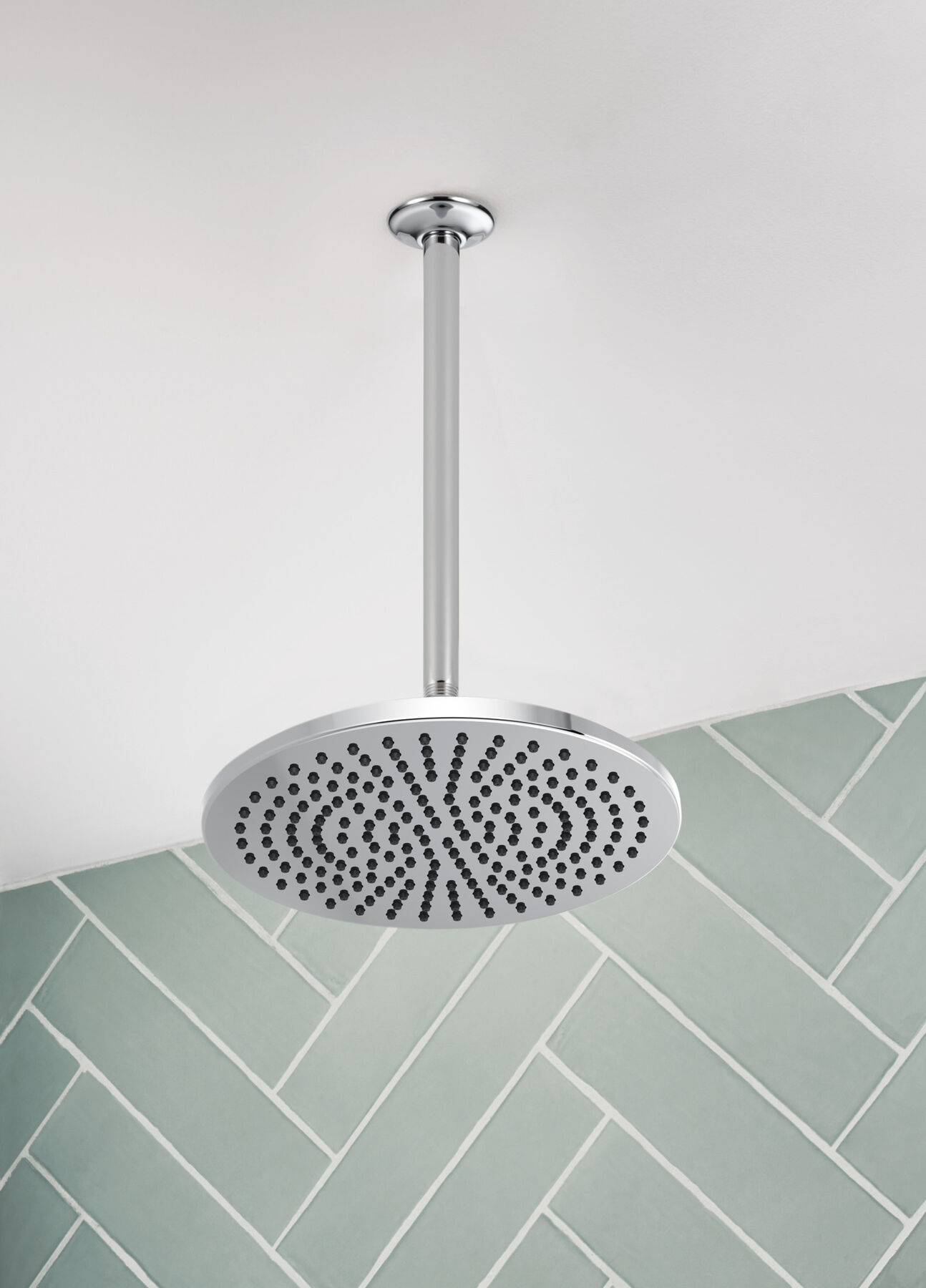 Shower Arm & Flange 14" Ceiling Mount