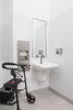 Prox Faucet, Battery Power, 1.5gpm Laminar