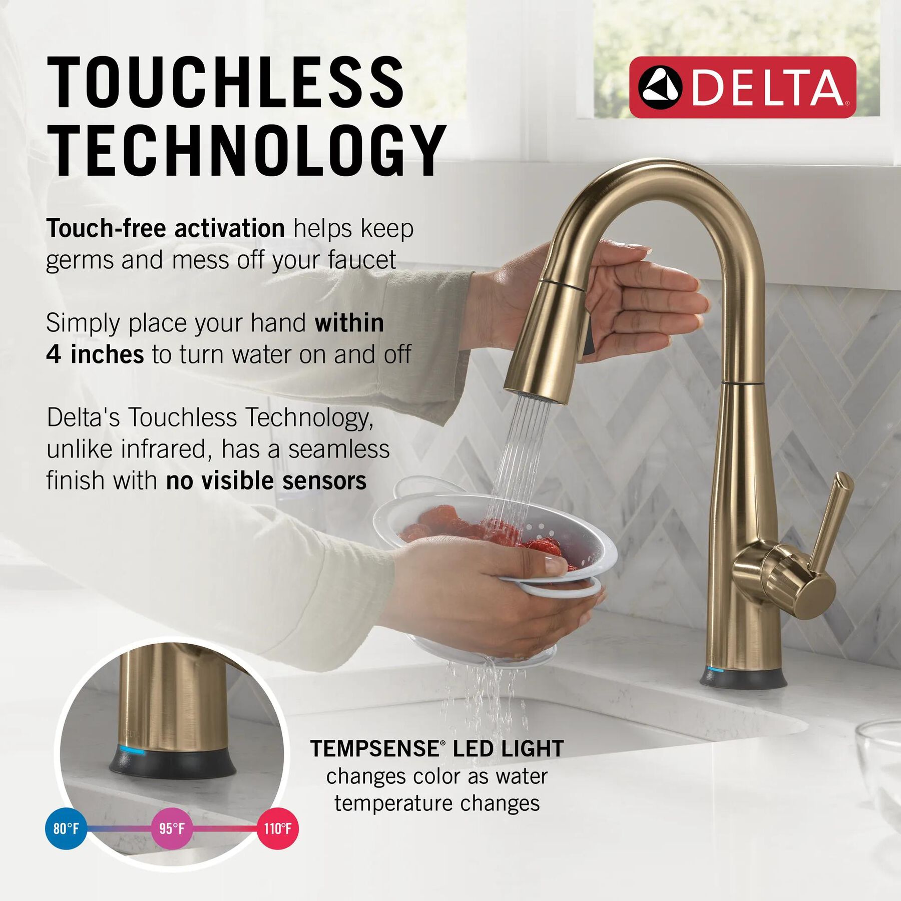 Touch2O&reg; Bar / Prep Faucet with Touchless Technology