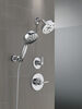 7-Setting Wall Mount Hand Shower with Cleaning Spray