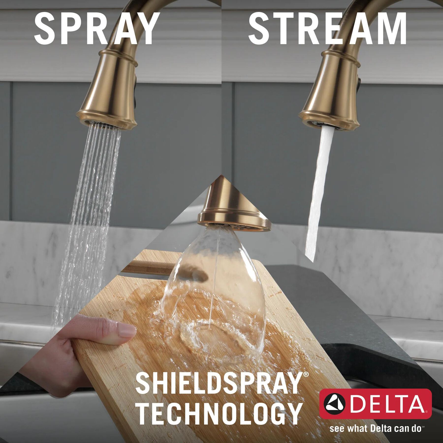 Single Handle Pull-Down Kitchen Faucet