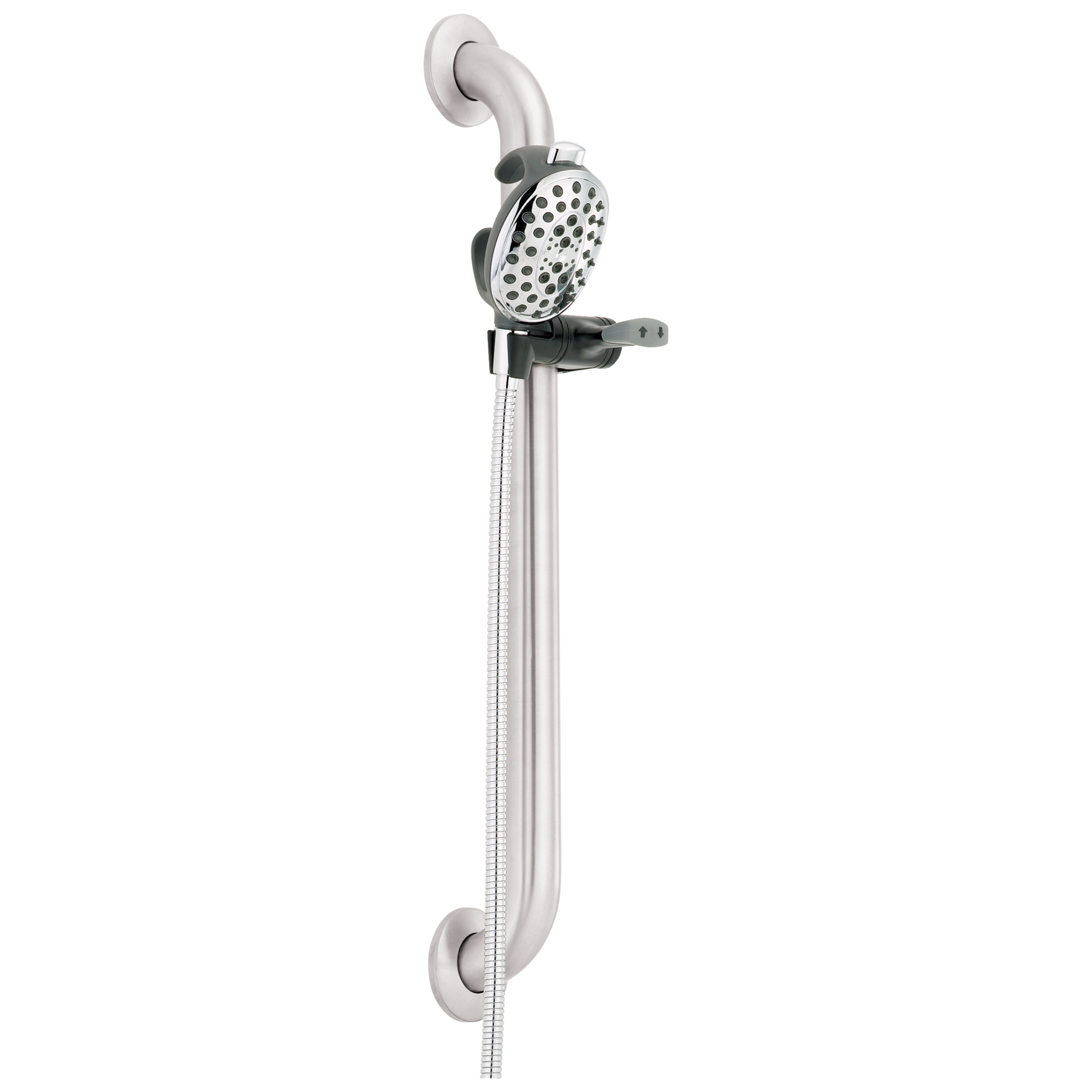 Palm&reg; 4-Setting Slide Bar / Grab Bar Hand Shower