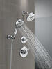 7-Setting Wall Mount Hand Shower with Cleaning Spray