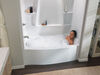 60"x32" Classic 500 Bathtub Wall