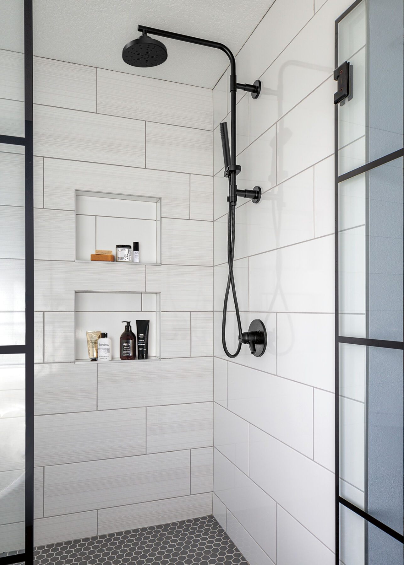 H2Okinetic&reg; 5-Setting Contemporary Raincan Shower Head