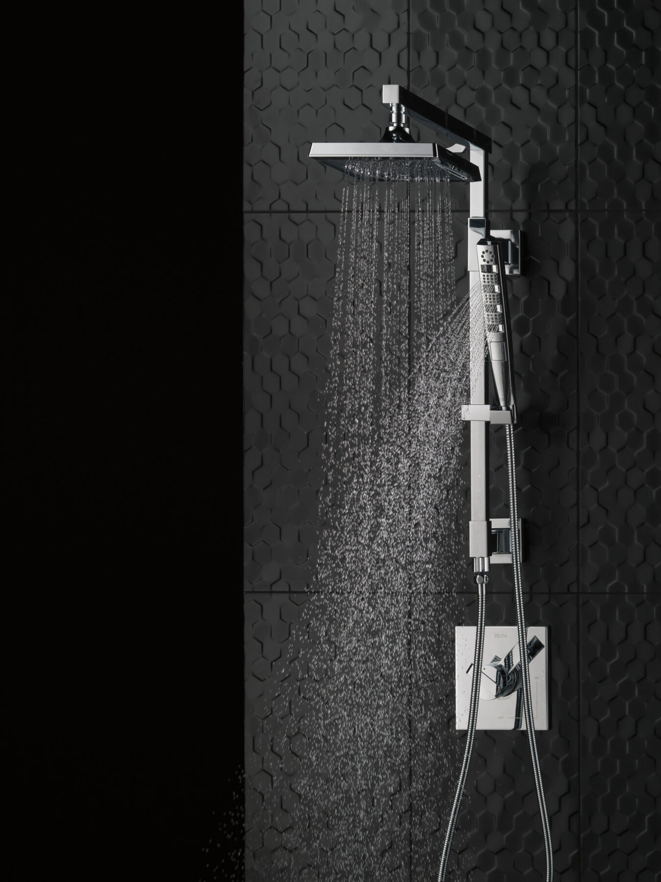 H2Okinetic&reg; 3-Setting Raincan Shower Head