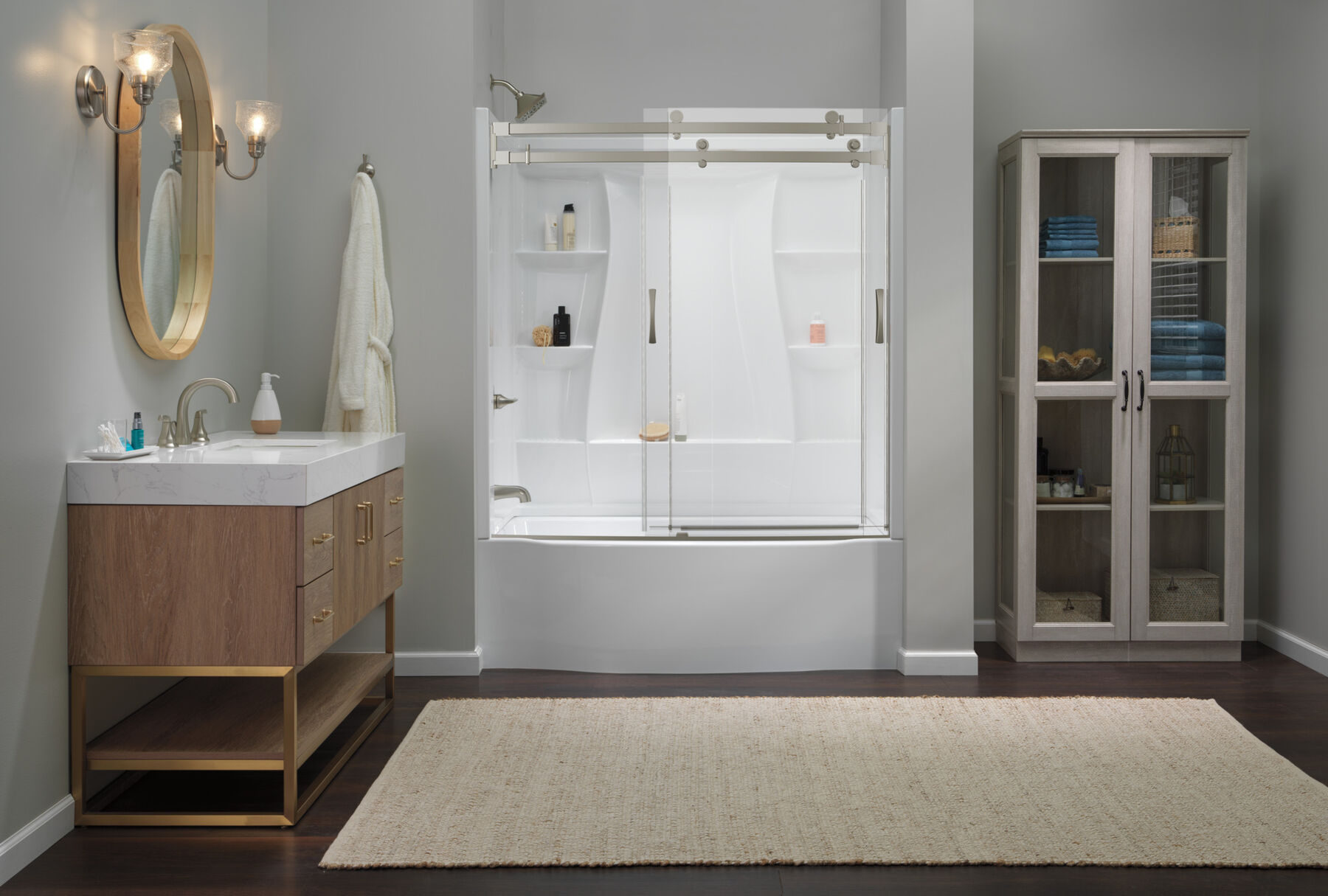 60"x32" Classic 500 Bathtub Wall