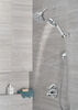 H<sub>2</sub>Okinetic&reg; 5-Setting Contemporary Raincan Shower Head