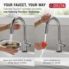 Touch<sub>2</sub>O&reg; Technology Kitchen Faucet with Touchless Technology