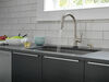 Single Handle Pull-Down Kitchen Faucet with Touch2O&reg; Technology and Soap Dispenser