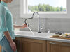 Single Handle Pull-Down Touch<sub>2</sub>O&reg; Technology Kitchen Faucet with Touchless Technology