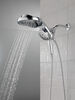 HydroRain&reg; H<sub>2</sub>Okinetic&reg; 5-Setting Two-in-One Shower Head