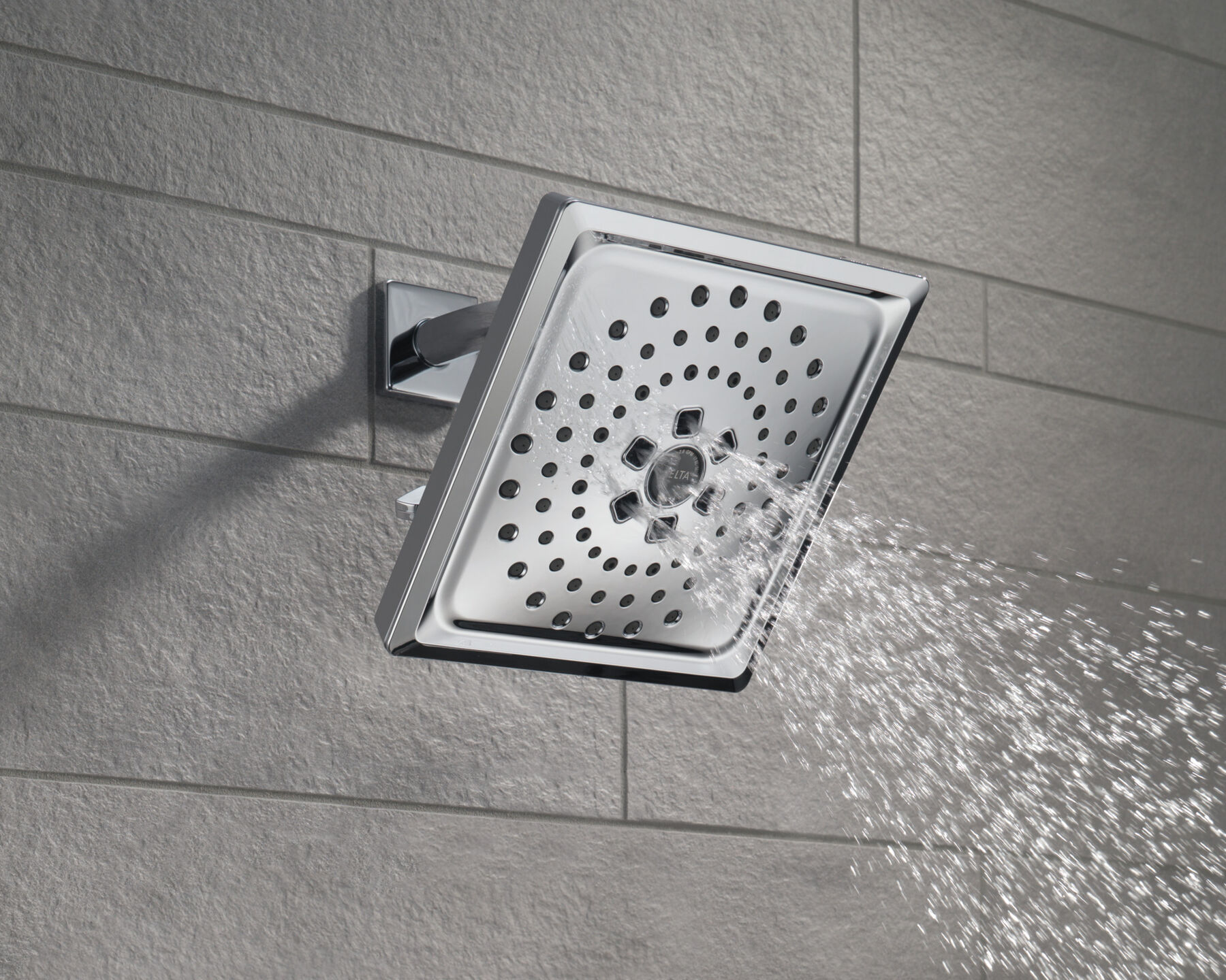 H2Okinetic&reg; 3-Setting Raincan Shower Head