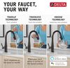 VoiceIQ&reg; Single Handle Pull-Down Faucet with Touch<sub>2</sub>O&reg; Technology