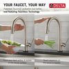 Single Handle Pull-Down Touch<sub>2</sub>O&reg; Technology Kitchen Faucet with Touchless Technology