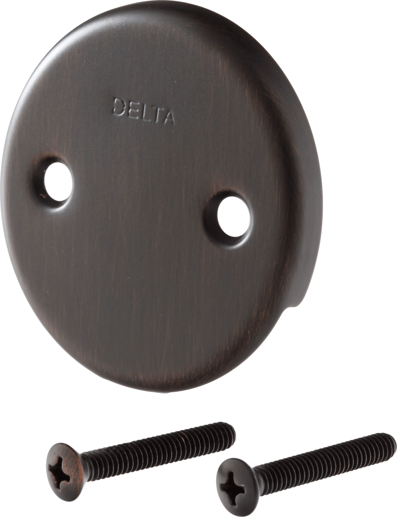 Overflow Plate & Screws - No Trip Lever