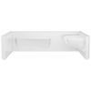 Procrylic Seated Shower Kit 60"x32" Left Drain