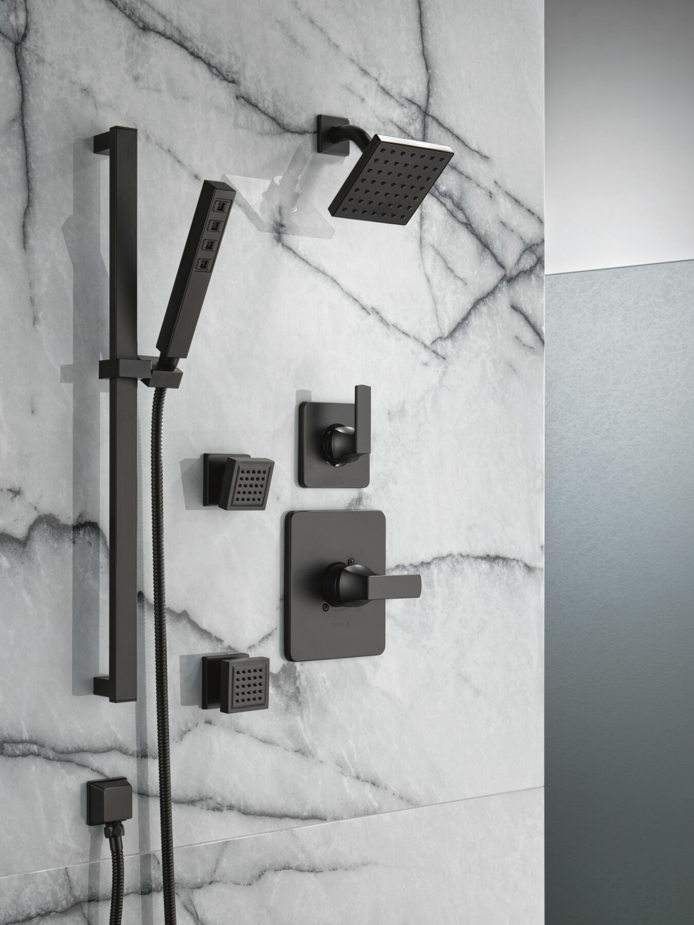 Square Wall Elbow for Hand Shower