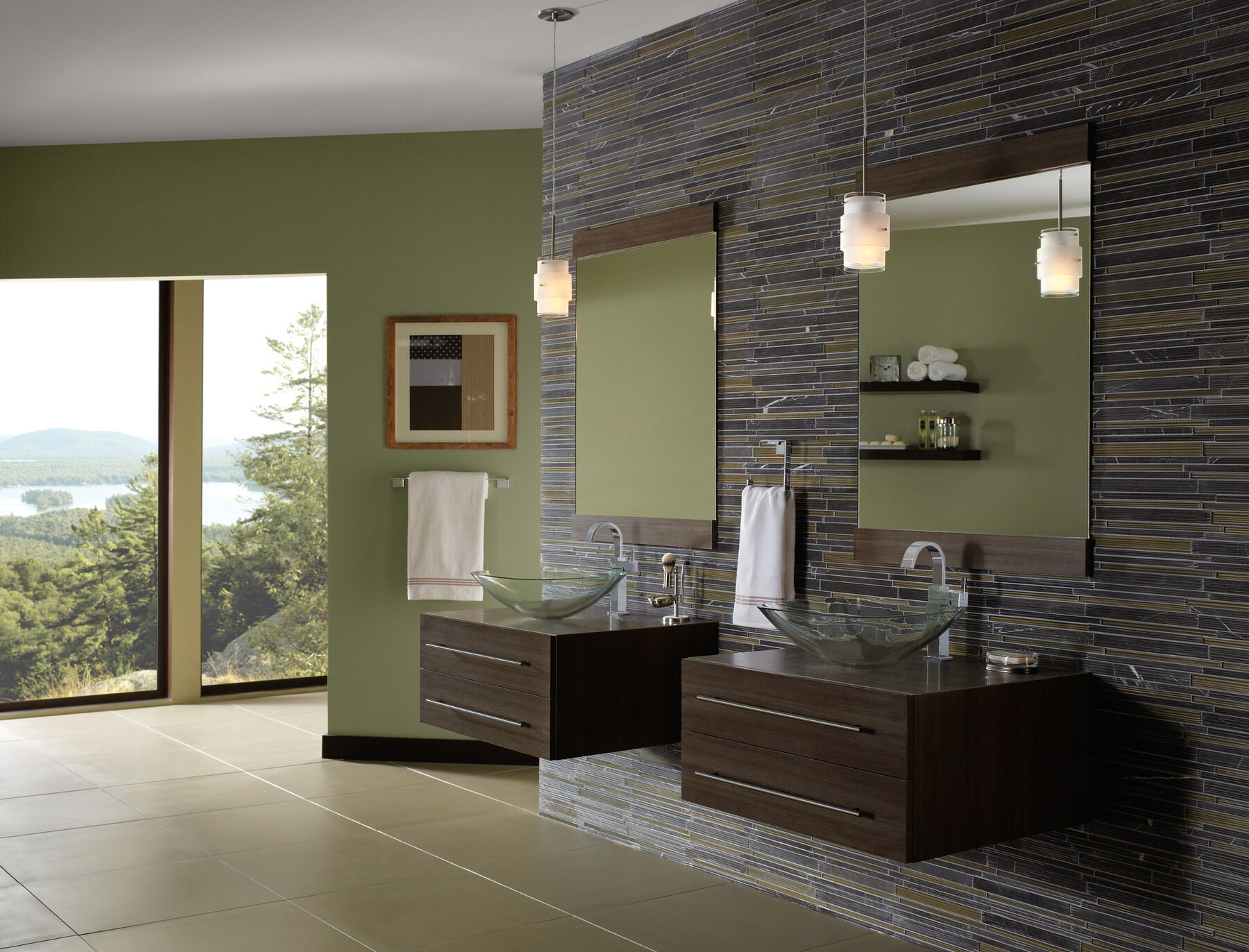 Single Handle Vessel Bathroom Faucet