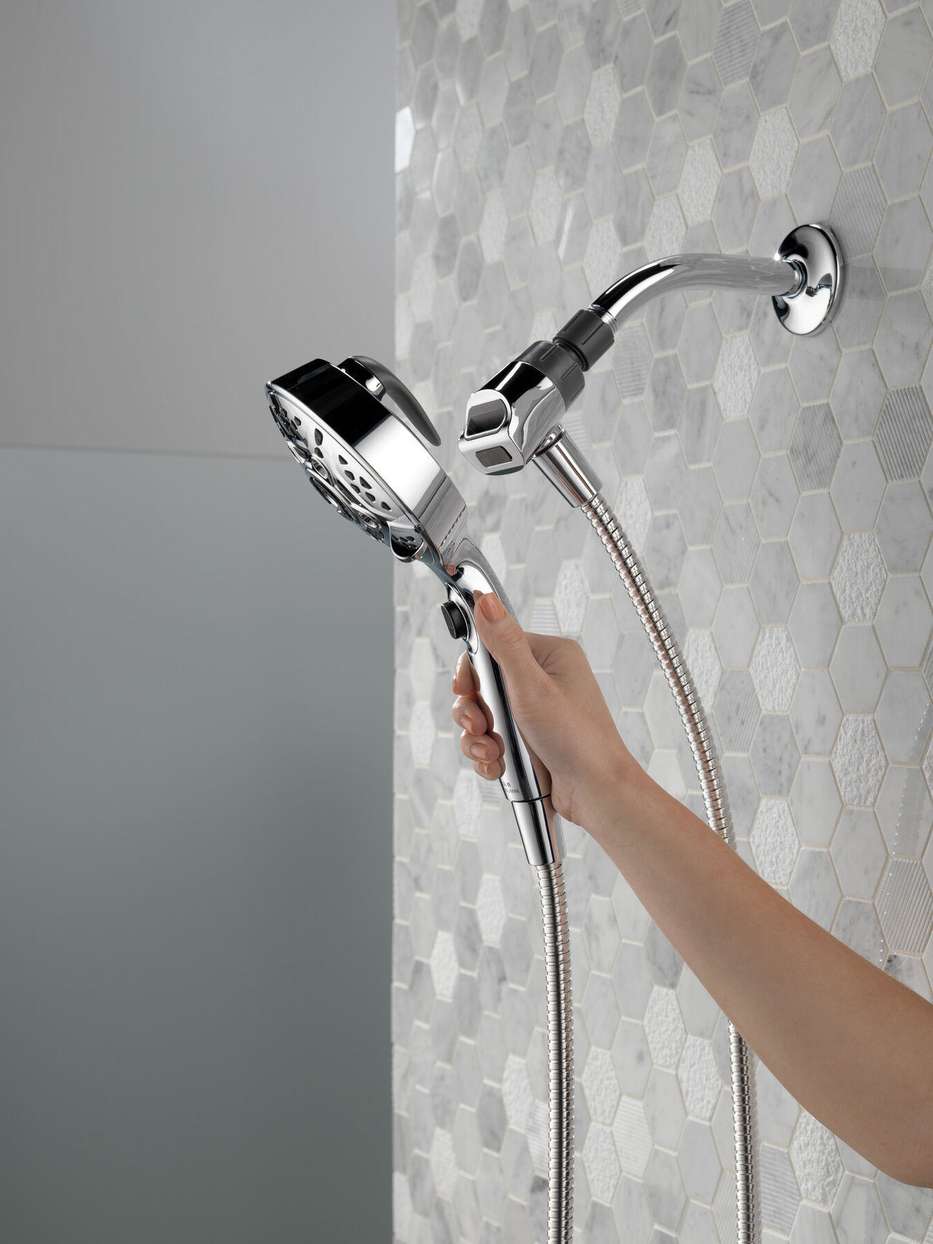 7-Setting Hand Shower with SureDock