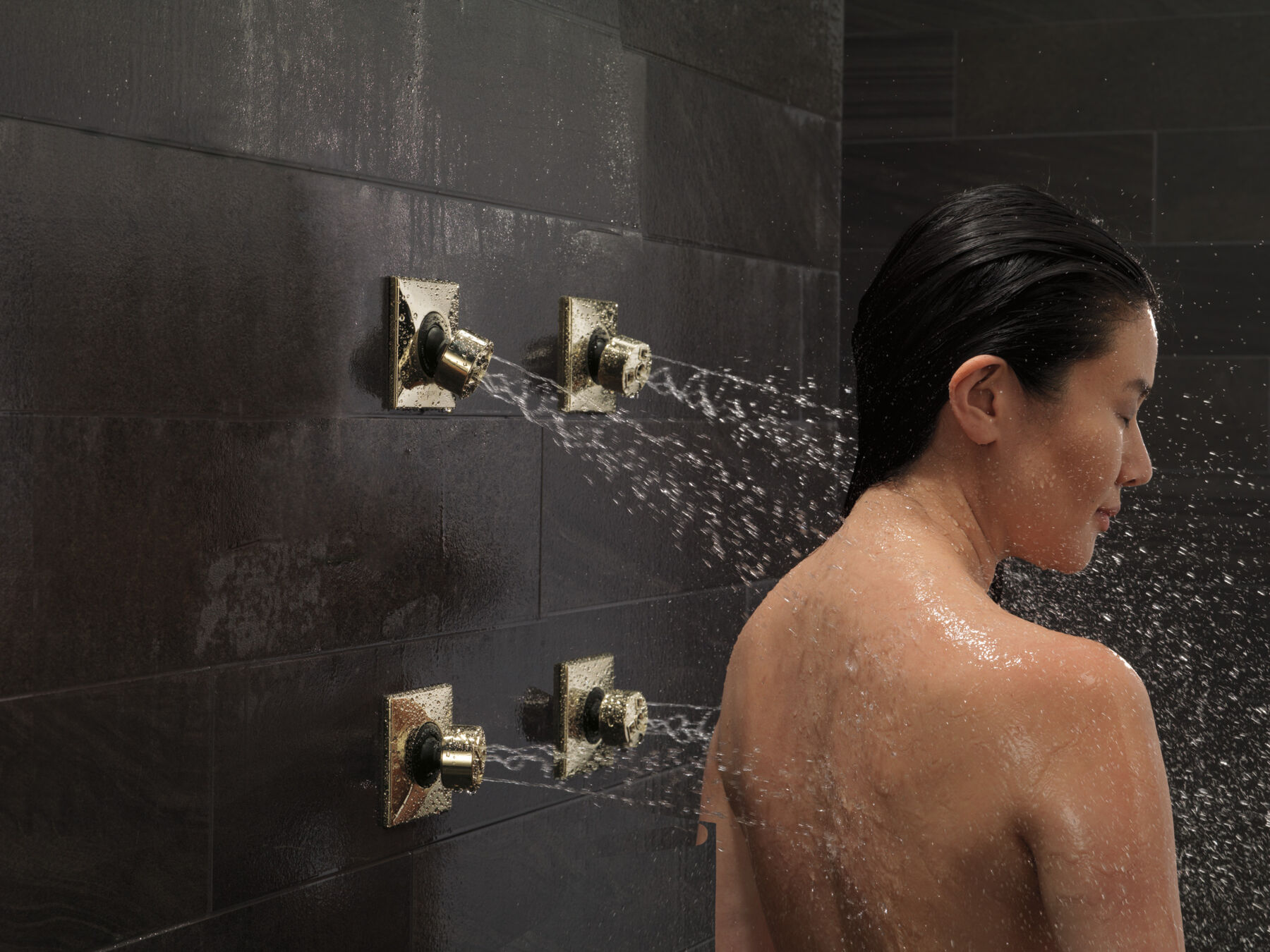 HydraChoice&trade; Body Spray Massaging Spray Head with H2Okinetic&reg; Technology