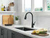 Single Handle Pull-Down Touch<sub>2</sub>O&reg; Technology Kitchen Faucet with Touchless Technology