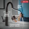 VoiceIQ&reg; Single Handle Pull-Down Faucet with Touch<sub>2</sub>O&reg; Technology
