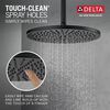 Single-Setting Metal Raincan Shower Head