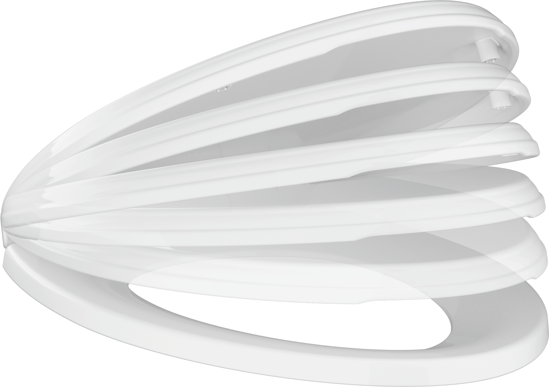 Elongated Slow-Close Toilet Seat
