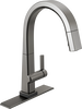 Single Handle Pull Down Kitchen Faucet with Touch2O Technology